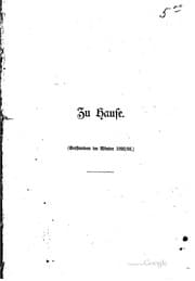 Tapa de Zu hause