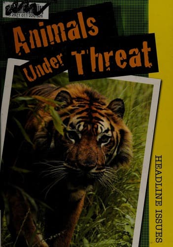 Tapa de Animals under threat