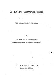 Tapa de Latin Composition