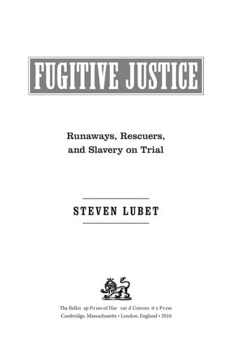 Tapa de Fugitive justice