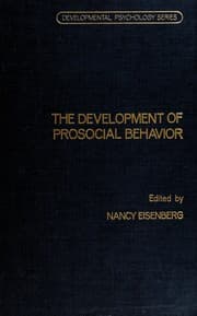 Tapa de The Development of prosocial behavior