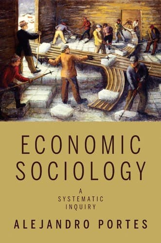 Tapa de Economic sociology