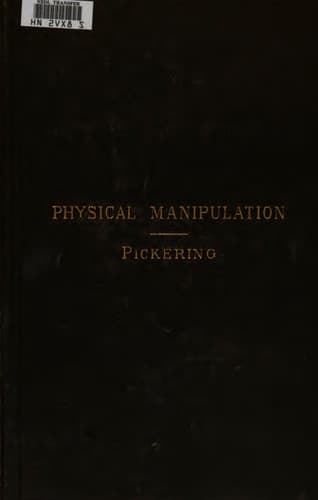 Tapa de Elements of Physical Manipulation