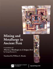 Tapa de Mining and metallurgy in ancient Perú