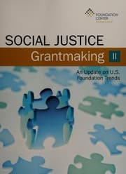Tapa de Social justice grantmaking II