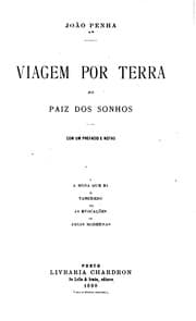 Tapa de Viagem por terra ao paiz dos sonhos