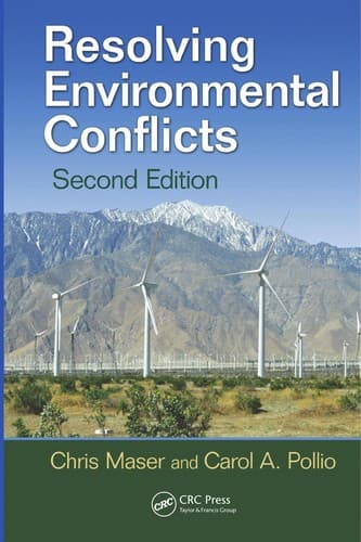 Tapa de Resolving environmental conflicts