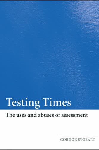 Tapa de Testing times