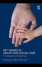 Tapa de Key themes in health and social care