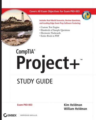 Tapa de CompTIA Project+ study guide