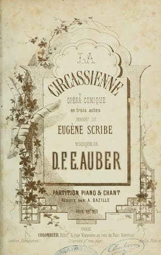 Tapa de La circassienne
