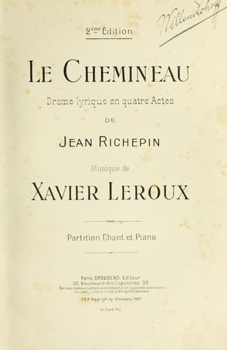 Tapa de Le chemineau