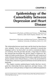 Tapa de Depression and heart disease