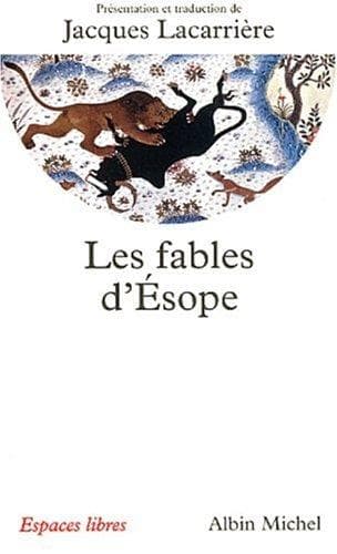 Tapa de Les Fables d'Esope