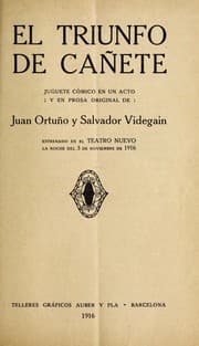 Tapa de El triunfo de can ete