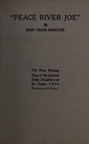 Tapa de "Peace River Joe."