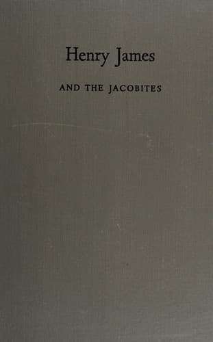 Tapa de Henry James and the Jacobites