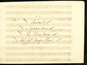 Tapa de Sonata 1 a quattro mani per piano forte
