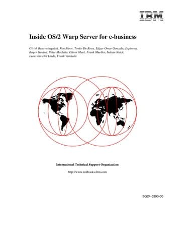 Tapa de Inside OS/2 Warp Server For e-Business