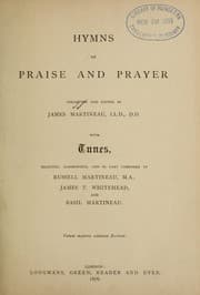 Tapa de Hymns of praise and prayer