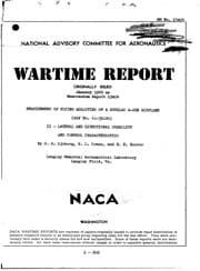 Tapa de Measurement Of Flying Qualities Of A Douglas Douglas A-26B Airplane (AAF No. 41-39120) II
