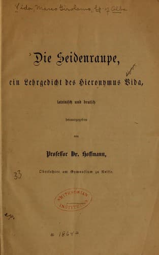 Tapa de Die seidenraupe
