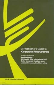 Tapa de A Practitioner's Guide to Corporate Restructuring
