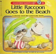 Tapa de Little raccoon goes to the beach