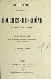 Tapa de Géographie du département des Bouches-du-Rhöne