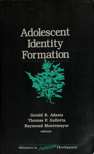 Tapa de Adolescent identity formation