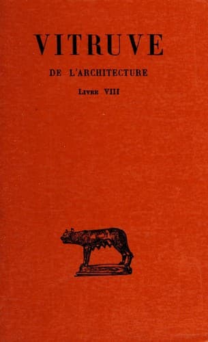 Tapa de De l'architecture