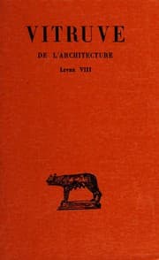 Tapa de De l'architecture