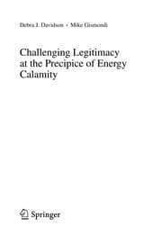 Tapa de Challenging legitimacy at the precipice of energy calamity