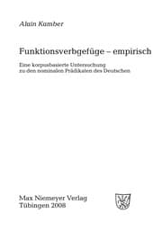 Tapa de Funktionsverbgefu ge - empirisch