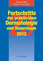 Tapa de Fortschritte der praktischen Dermatologie und Venerologie 2012