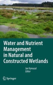 Tapa de Water and Nutrient Management in Natural and Constructed Wetlands