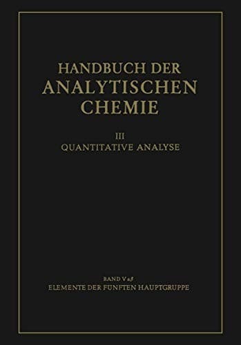 Tapa de Elemente der Fünften Hauptgruppe