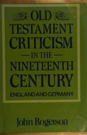 Tapa de Old Testament criticism in the nineteenth century