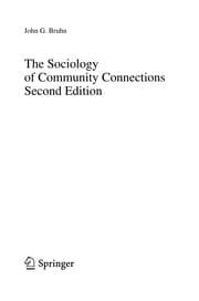 Tapa de The Sociology of Community Connections