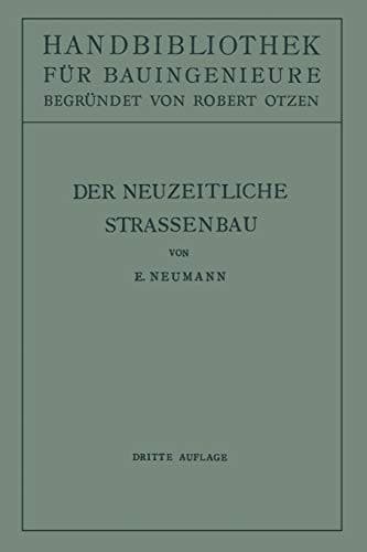 Tapa de Der neuzeitliche Straßenbau