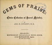 Tapa de Gems of praise