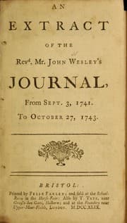 Tapa de Extract of the Rev. Mr. John Wesley's journal ...