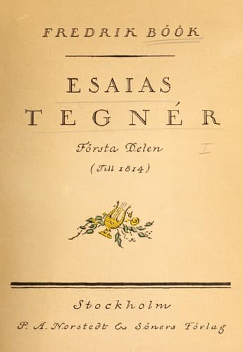 Tapa de Esaias Tegnér