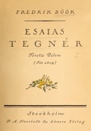 Tapa de Esaias Tegnér