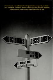 Tapa de Decisions, decisions