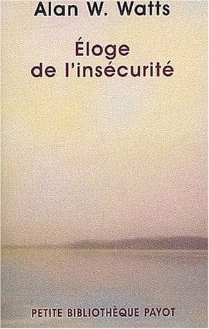 Tapa de Eloge de l'insecurite