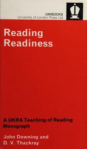 Tapa de Reading readiness