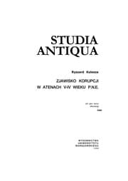 Tapa de Zjawisko korupcji w Atenach V-IV wieku p.n.e