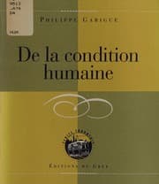 Tapa de De la condition humaine
