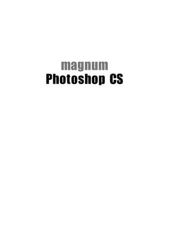 Tapa de Photoshop CS